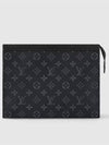 Pochette Voyage Monogram Eclipse Pouch Bag Black - LOUIS VUITTON - BALAAN 2