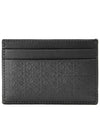 Embossed Logo Two Stage Card Wallet Black - LOEWE - BALAAN 2