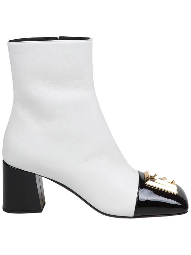 Balmain Leather Ankle Boot - BALMAIN - BALAAN 1