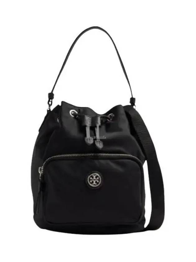 Virginia Logo Bucket Bag Black - TORY BURCH - BALAAN 2