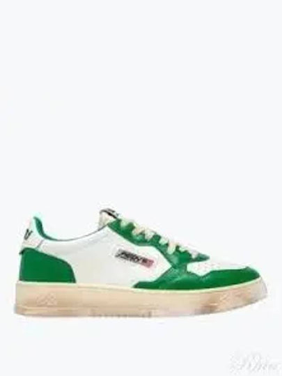 Medalist Super Vintage Low Top Sneakers Green - AUTRY - BALAAN 2