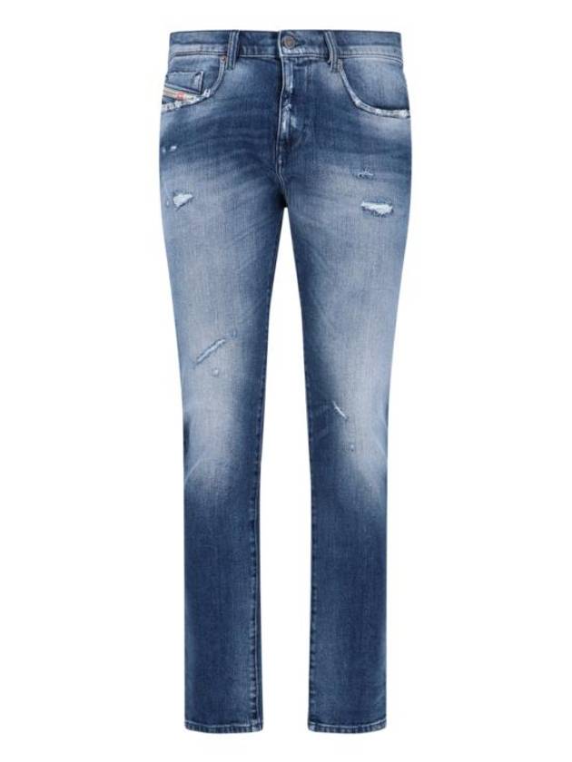 2019 D Strukt Slim Jeans Medium Blue - DIESEL - BALAAN 2