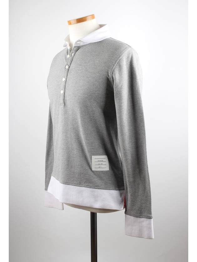 long sleeve collar - THOM BROWNE - BALAAN 5