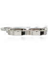 MM6 Margiela SILVER DOUBLE RING WITH CHARM - MAISON MARGIELA - BALAAN 3