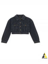 Neo 80s Denim Jacket Black - SAINT LAURENT - BALAAN 2