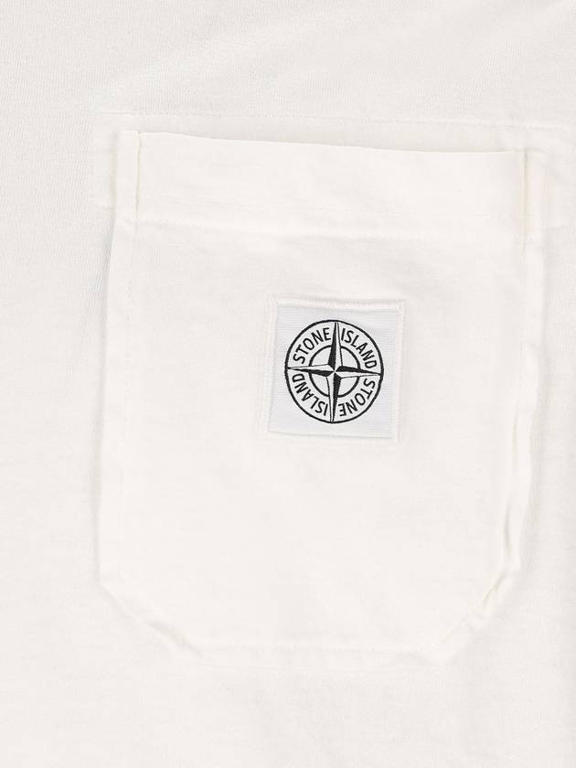 Stone Island T-shirts and Polos White - STONE ISLAND - BALAAN 3