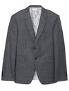 Men's Signature Classic Wool Suit Dark Grey - THOM BROWNE - BALAAN 3