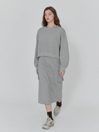 Cutting Sweatshirt Grey - LOYALDECIDE - BALAAN 2