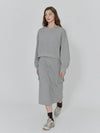 Cutting Sweatshirt Grey - LOYALDECIDE - BALAAN 1