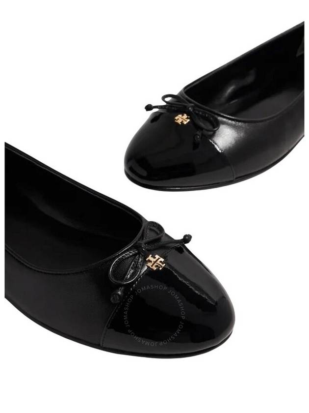 Cap Toe Ballet Flats Black - TORY BURCH - BALAAN 4