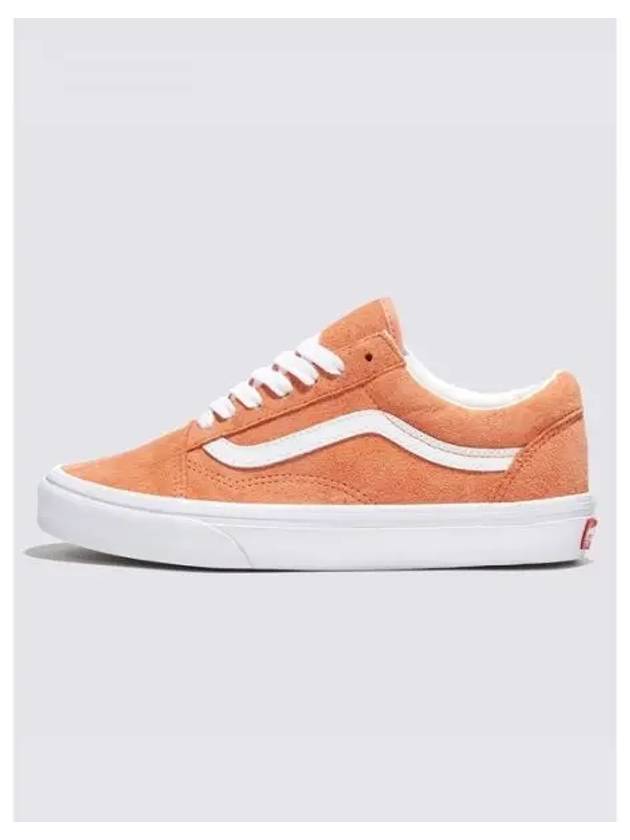 Old Skool Pig Suede Low Top Sneakers Orange - VANS - BALAAN 2