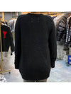 Back Stitch Textured Detail Knit Top Black - MAISON MARGIELA - BALAAN 5