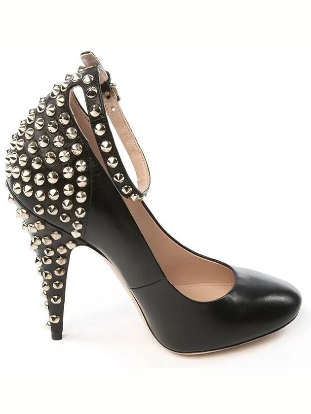 Studded leather heel black 5I9381 - MIU MIU - BALAAN 1