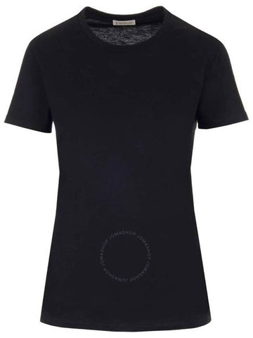 Moncler Logo Patch Cotton T Shirt Size Small - MONCLER - BALAAN 1