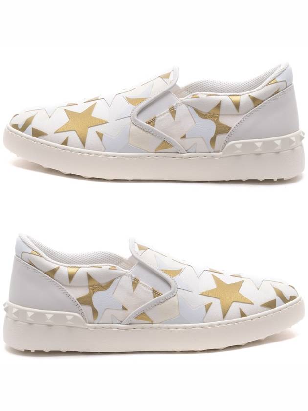 Men's Rockstud Hidden Low Top Sneakers White - VALENTINO - BALAAN 2