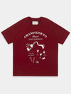 Grand Hotel Restaurant T ShirtBurgundyW - KINETO - BALAAN 3