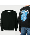 skull print sweatshirt black - OFF WHITE - BALAAN 2