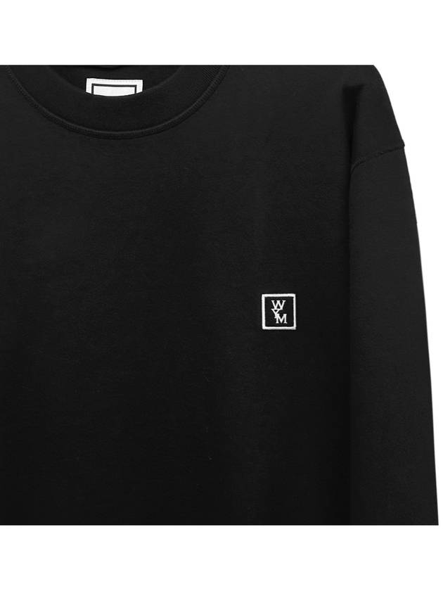 Back Logo Sweatshirt Black - WOOYOUNGMI - BALAAN 5