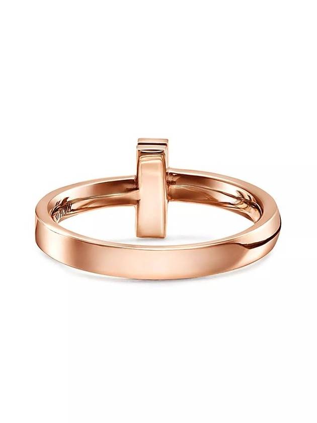 Tiffany T T1 Ring Rose Gold 67797213 - TIFFANY & CO. - BALAAN 3