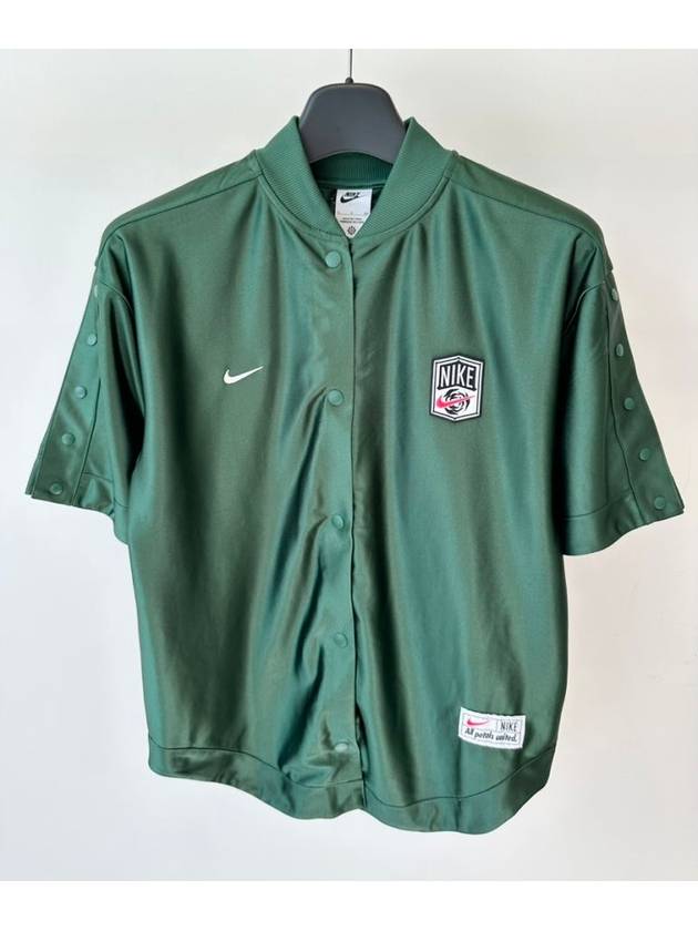 Short Sleeve Shirt FQ0700 323 Green WOMENS S M L XL Asian Fit - NIKE - BALAAN 6