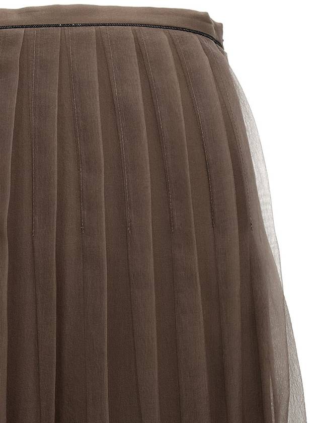 Brunello Cucinelli Tulle Skirt - BRUNELLO CUCINELLI - BALAAN 3