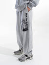 LASER TAG JOGGER PANTS MELANGE - NET SOCIAL CLUB - BALAAN 3