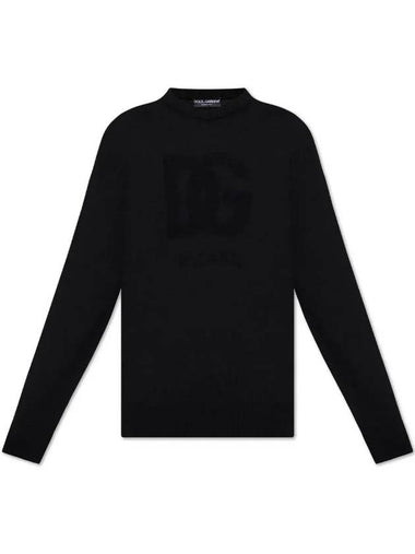 DG logo detail crew neck GXX01TJCVYO N0000 - DOLCE&GABBANA - BALAAN 1