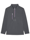 Men'S Daytona Tech Interlock Pullover Sweater Dark Grey - G/FORE - BALAAN 2