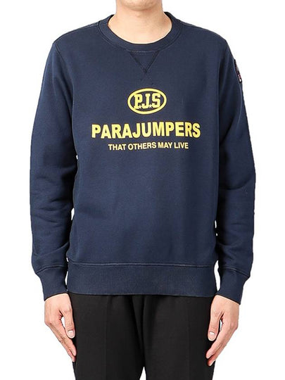 Toml Logo Sweatshirt Navy - PARAJUMPERS - BALAAN 2