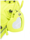 Women's Le Cagole XS Chain Shoulder Bag Neon - BALENCIAGA - BALAAN 4