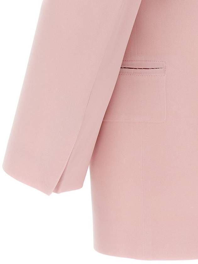 Victoria Beckham Single-Breasted Blazer Jacket - VICTORIA BECKHAM - BALAAN 4