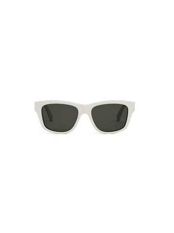 Eyewear Logo Sunglasses White - CELINE - BALAAN 1