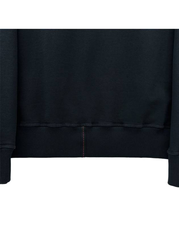 Men's Logo Patch Caleb Basic Embroidery Sweatshirt Black - PARAJUMPERS - BALAAN 8