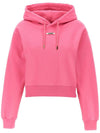 Le Sweatshirt Gros Grain Cotton Hoodie Pink - JACQUEMUS - BALAAN 2