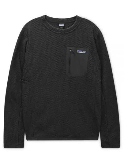 R1 Air Crewneck Pullover Knit Top Black - PATAGONIA - BALAAN 2