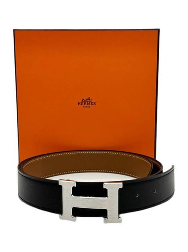 24SS H buckle reversible belt H064544 - HERMES - BALAAN 1