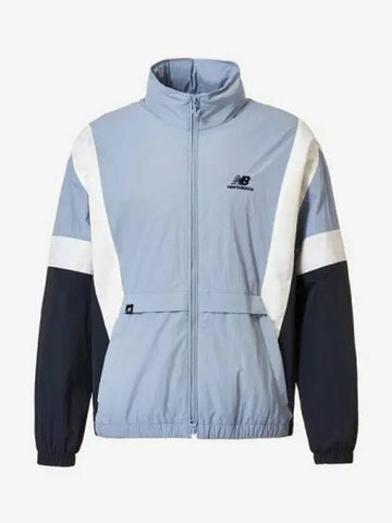 Uni N Flying Warm Up Jacket 51 Light Blue - NEW BALANCE - BALAAN 1