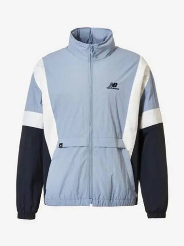 Uni N Flying Warm Up Jacket 51 Light Blue - NEW BALANCE - BALAAN 1