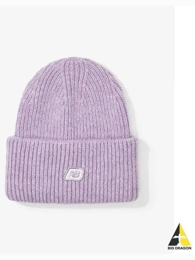 NBGDEFW802 Heavy Beanie PURPLE - NEW BALANCE - BALAAN 1