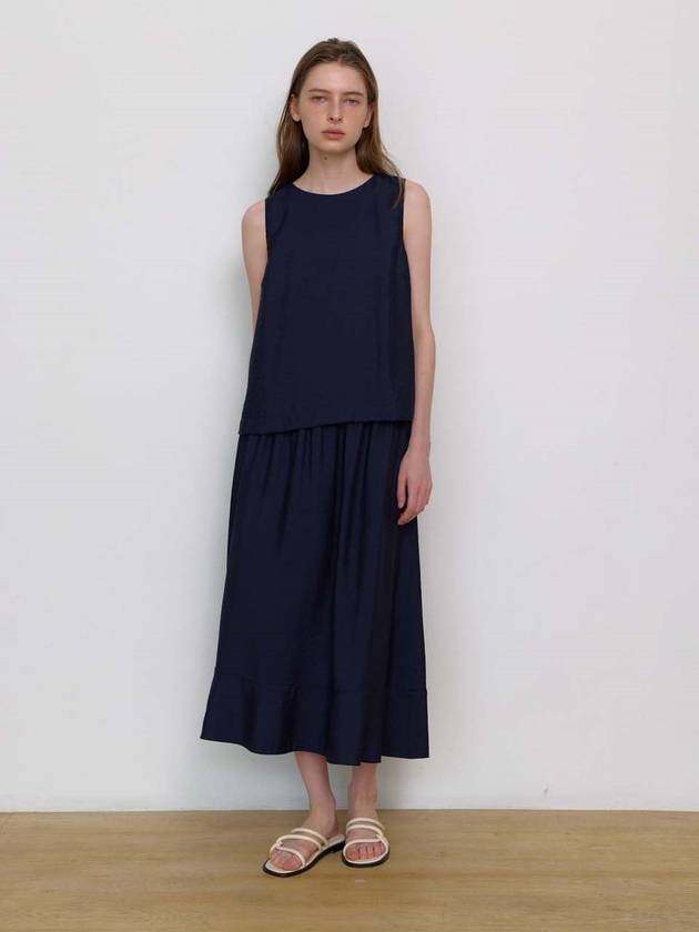 Mildi full A line skirt navy - KILHOUETTE - BALAAN 3