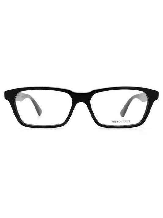Eyewear Square Frame Eyeglasses Black - BOTTEGA VENETA - BALAAN 1