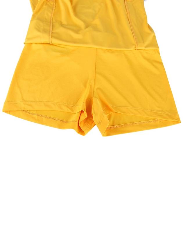 Women's Amelie H Line Skirt Yellow - J.LINDEBERG - BALAAN 10