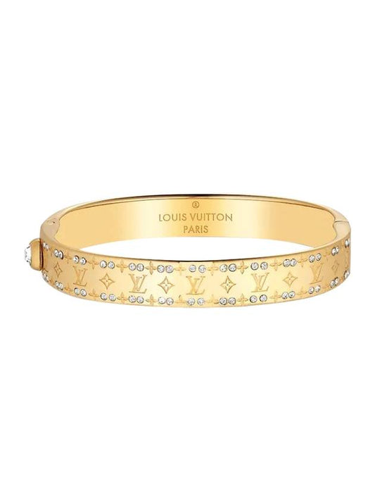 Nanogram Strass Bracelet Gold - LOUIS VUITTON - BALAAN 1