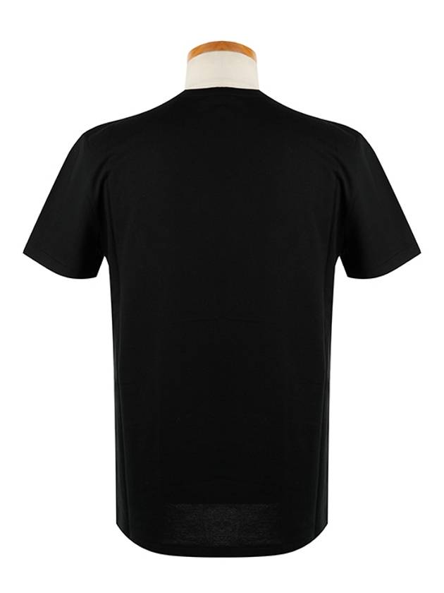 Evil Skull Motif Short Sleeve T-Shirt Black - ALEXANDER MCQUEEN - BALAAN 4