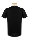 Evil Skull Motif Short Sleeve T-Shirt Black - ALEXANDER MCQUEEN - BALAAN 4