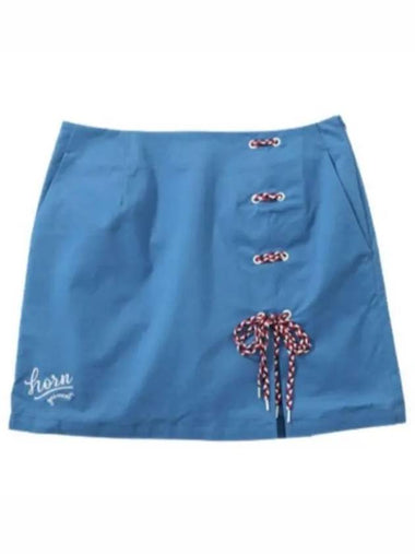 Golf Wear Women s Skirt HCW 2A AE05 BLUE - HORN GARMENT - BALAAN 1