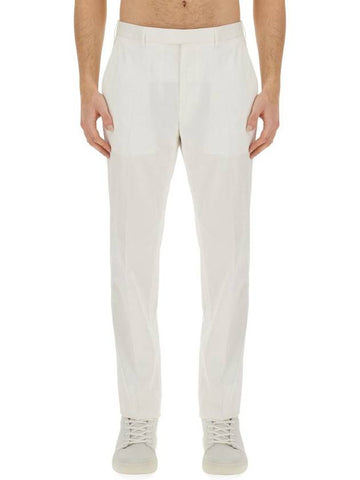 Zegna Cotton Pants - ERMENEGILDO ZEGNA - BALAAN 1