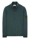 Edition Half Zip-up Sweatshirt Dark Green - STONE ISLAND - BALAAN 2