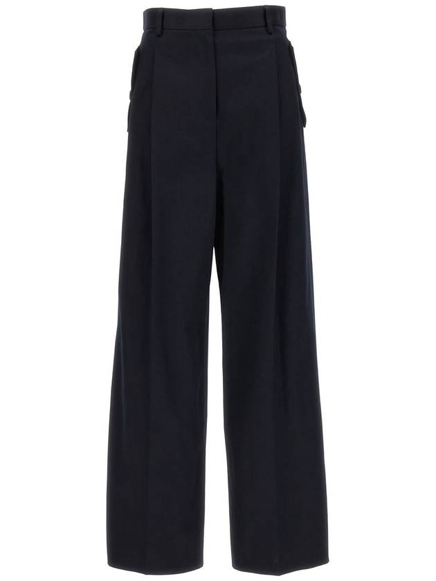 Straight Pants RWTR00255782A2329 Blue - LANVIN - BALAAN 2