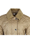 Diamond Quilted Nylon Jacket Beige - BURBERRY - BALAAN 5